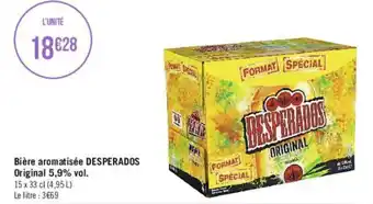 Casino Supermarchés Bière aromatisée DESPERADOS original offre