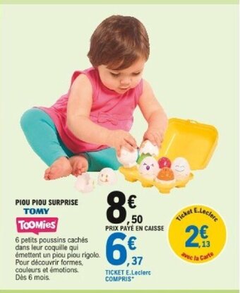 E.Leclerc Piou piou Surprise offre