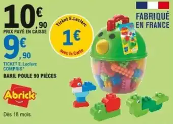 Baril poule 90 pièces