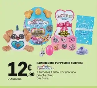 E.Leclerc Rainbocorns puppycorn surprise offre