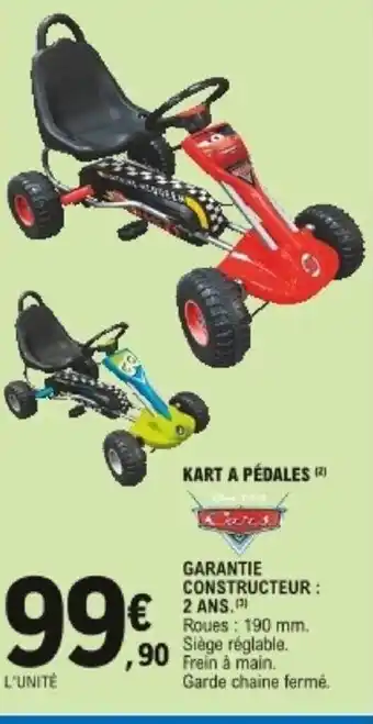 E.Leclerc Kart a pédales offre