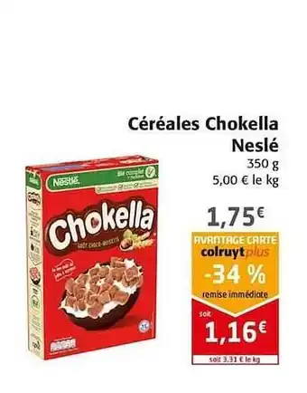 Colruyt Céréales Chokella Nestlé offre