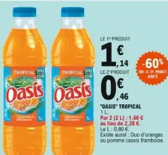 E.Leclerc Oasis tropical offre