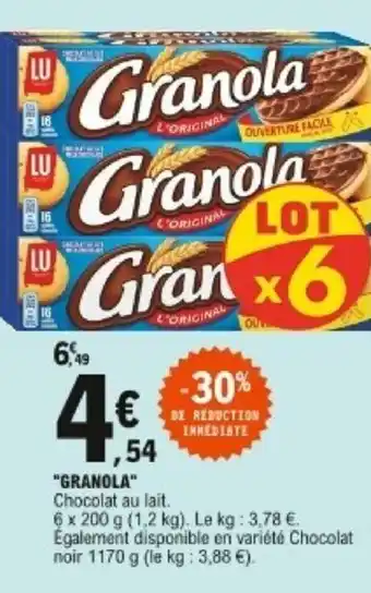 E.Leclerc Granola offre