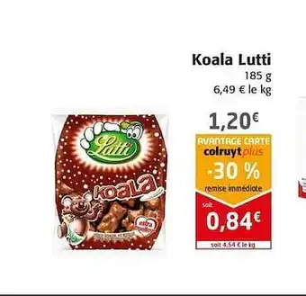 Colruyt Koala Lutti offre