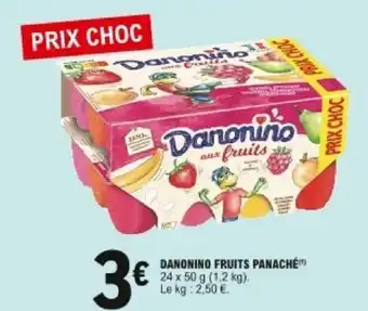 E.Leclerc Danonino fruits panaché offre