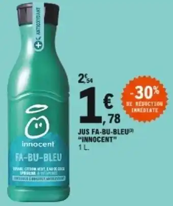 E.Leclerc Jus fa-bu-bleu Innocent offre
