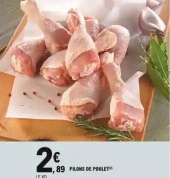 E.Leclerc Pilons de poulet offre