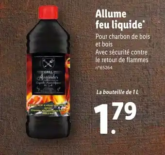 Lidl Allume Feu Liquide offre