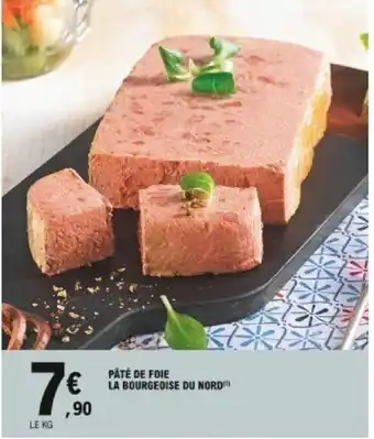 E.Leclerc Pâté de foie la bourgeoise du nord offre