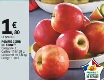 E.Leclerc Pomme cœur de reine offre