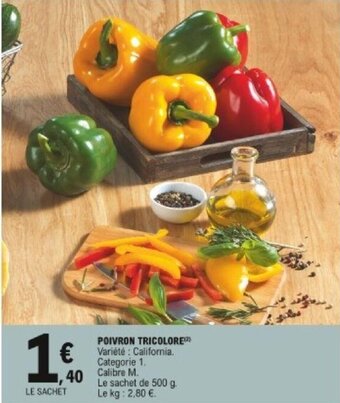 E.Leclerc Poivron tricolore offre