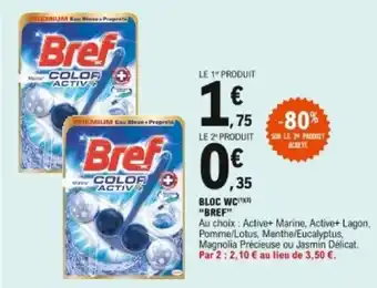 E.Leclerc Bloc wc Bref offre