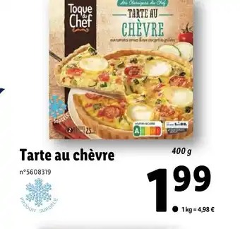 Lidl Tarte Au Chévre offre
