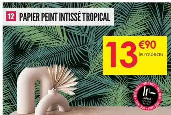 Décor Discount Papier peint intissé tropical offre