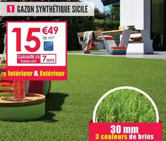 Décor Discount Gazon synthétique sicile offre