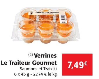 Colruyt Verrines le traiteur gourmet offre