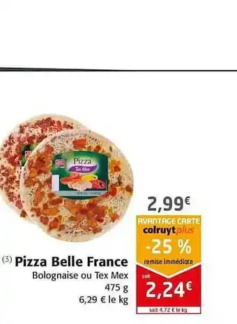 Colruyt Pizza Belle France offre