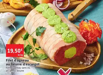 Colruyt Filet d'agneau au beurre d'escargot offre