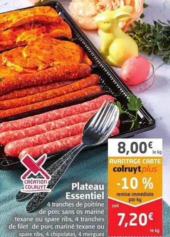 Colruyt Plateau essential offre