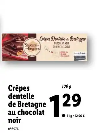 Lidl Crêpes Dentelle De Bretagne offre