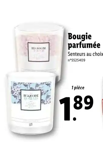 Lidl Bougie Parfumée offre
