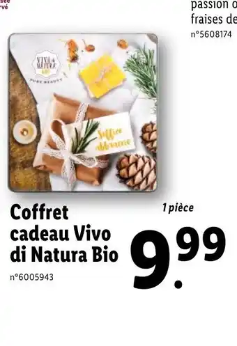 Lidl Coffret Cadeau Vivo offre