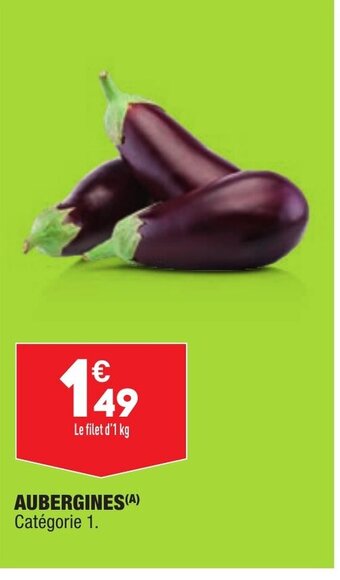 ALDI Aubergines offre