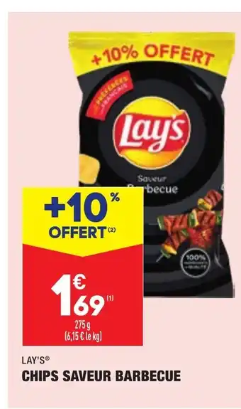 ALDI Chips Saveur Barbecue offre