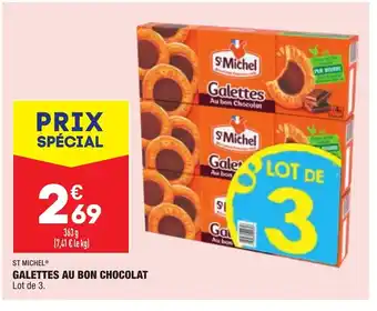 ALDI Galettes Au Bon Chocolat offre