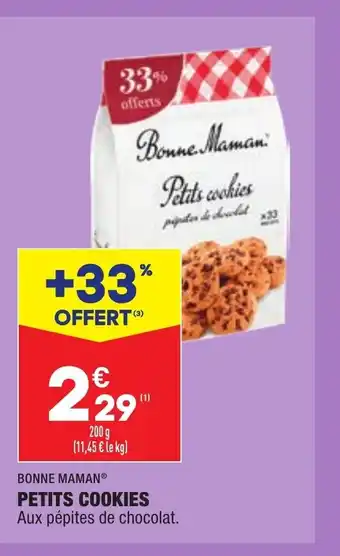 ALDI Petits Cookies offre