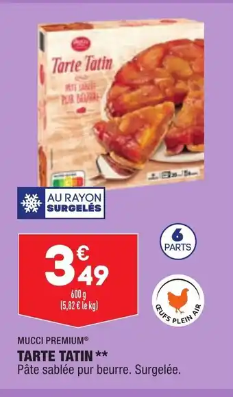 ALDI Tarte Tatin offre