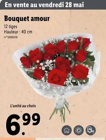 Lidl Bouquet Amour offre