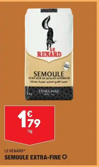 ALDI Semoule Extra-Fine offre