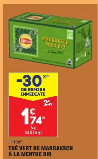 Thé Vert de Marrakech