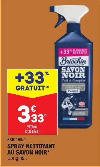 ALDI Spray Nettoyant Au Savon Noir offre