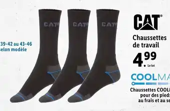 Lidl Chaussettes De Travail offre