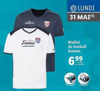 Lidl Maillot De Football Homme offre