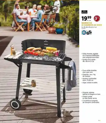 Lidl Grill Meister Barbecue A Charbon De Bois offre
