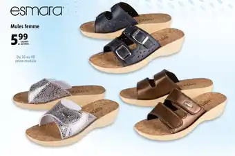 Lidl Mules Femme offre