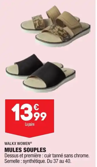 ALDI Mules Souples offre