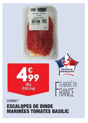 ALDI Escalopes de Dinde offre