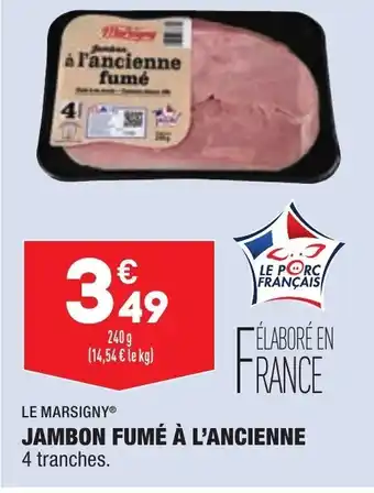 ALDI Jambon Fumé à l'Ancienne offre