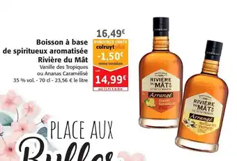 Colruyt Boisson à base de spiritueux aromatisée rivière du mat offre