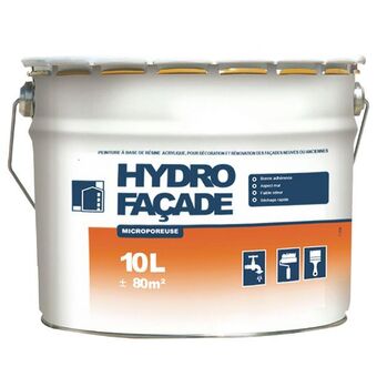 Décor Discount Peinture hydrofaçade blanc ou pierre 10l offre