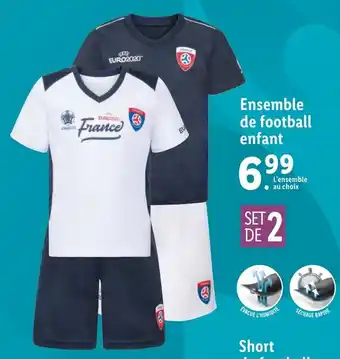 Lidl Ensemble de football enfant offre