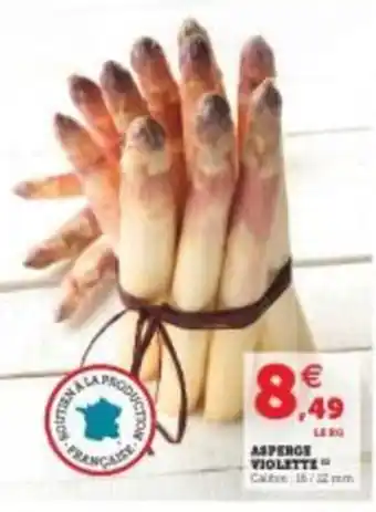 U Express Asperge tiolette offre