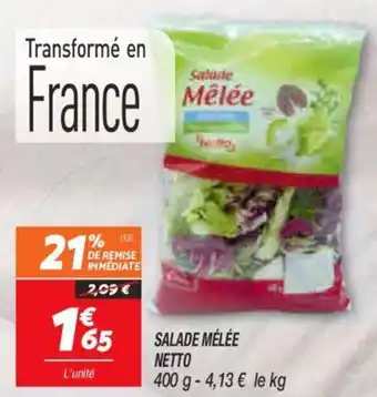 Netto Salade mélée offre