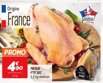 Pintade p'tit duc