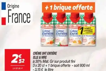 CrĂšme uht entiĂšre elle & vire